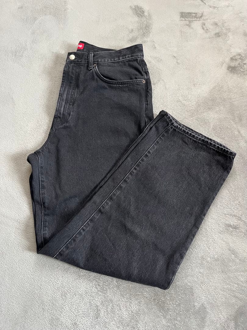 Supreme Baggy Jean (25FW) \"Black\" 32インチ
