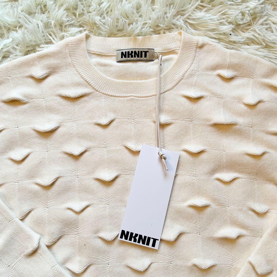 NKNIT プルオーバー　spiky KNIT pullover