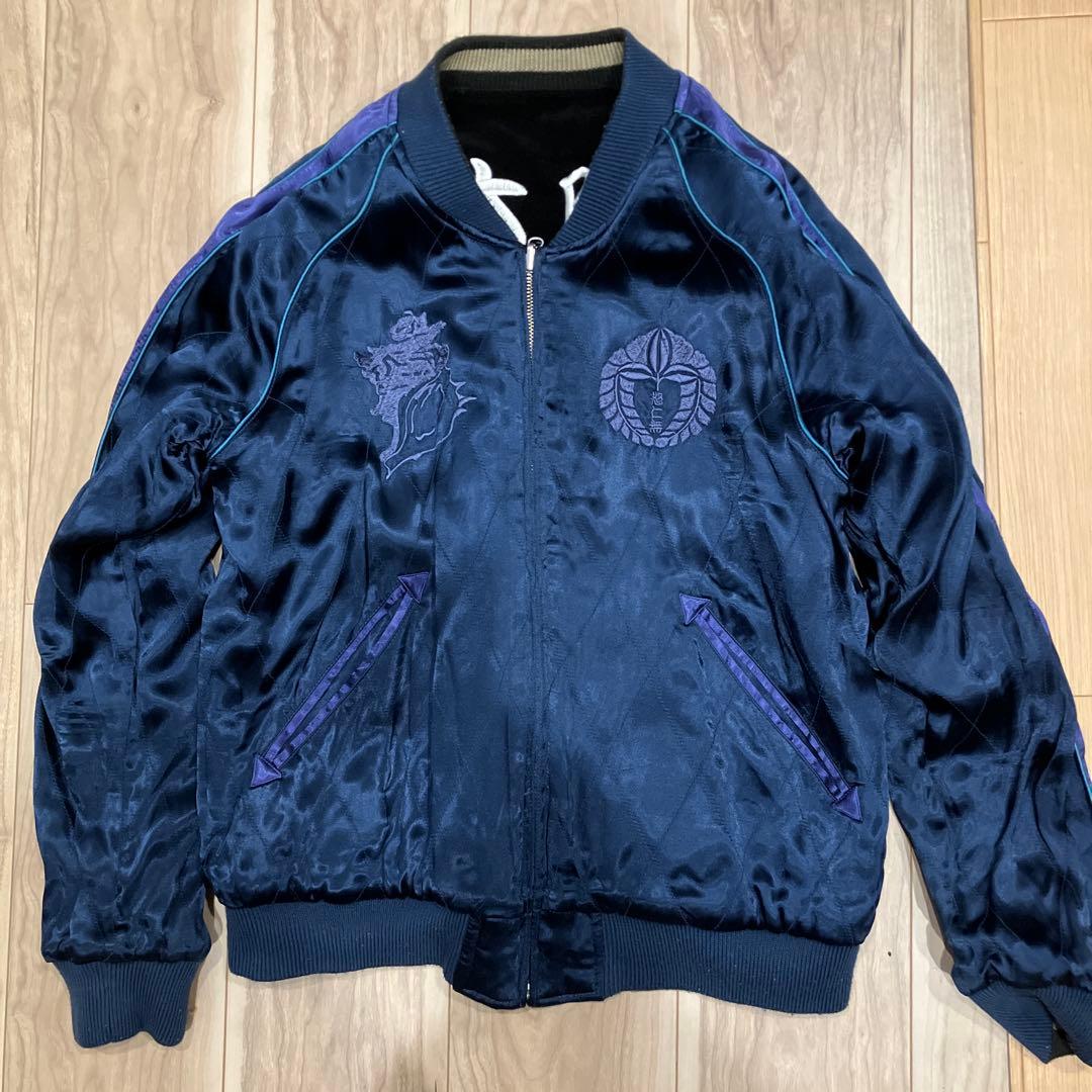 旧ドゥニーム名作　孔雀　スカジャン　サイズ42