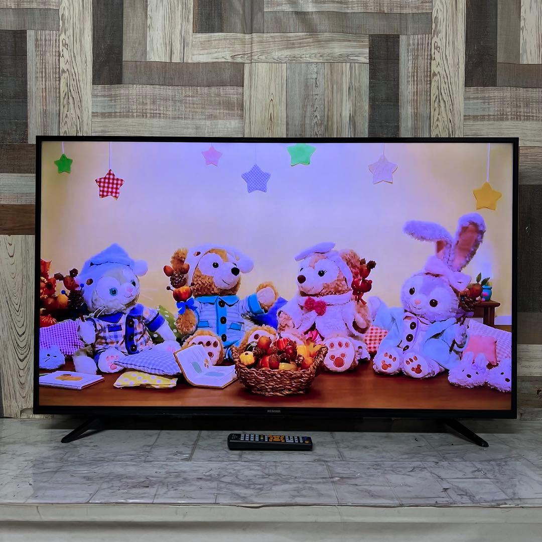 全国送料込❣️4年前購入アイリスオーヤマ50型4K裏録画対応Wチューナー