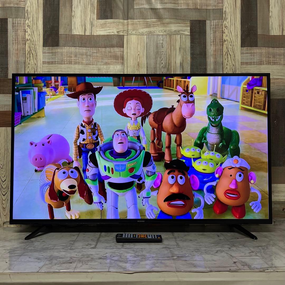 全国送料込❣️4年前購入アイリスオーヤマ50型4K裏録画対応Wチューナー
