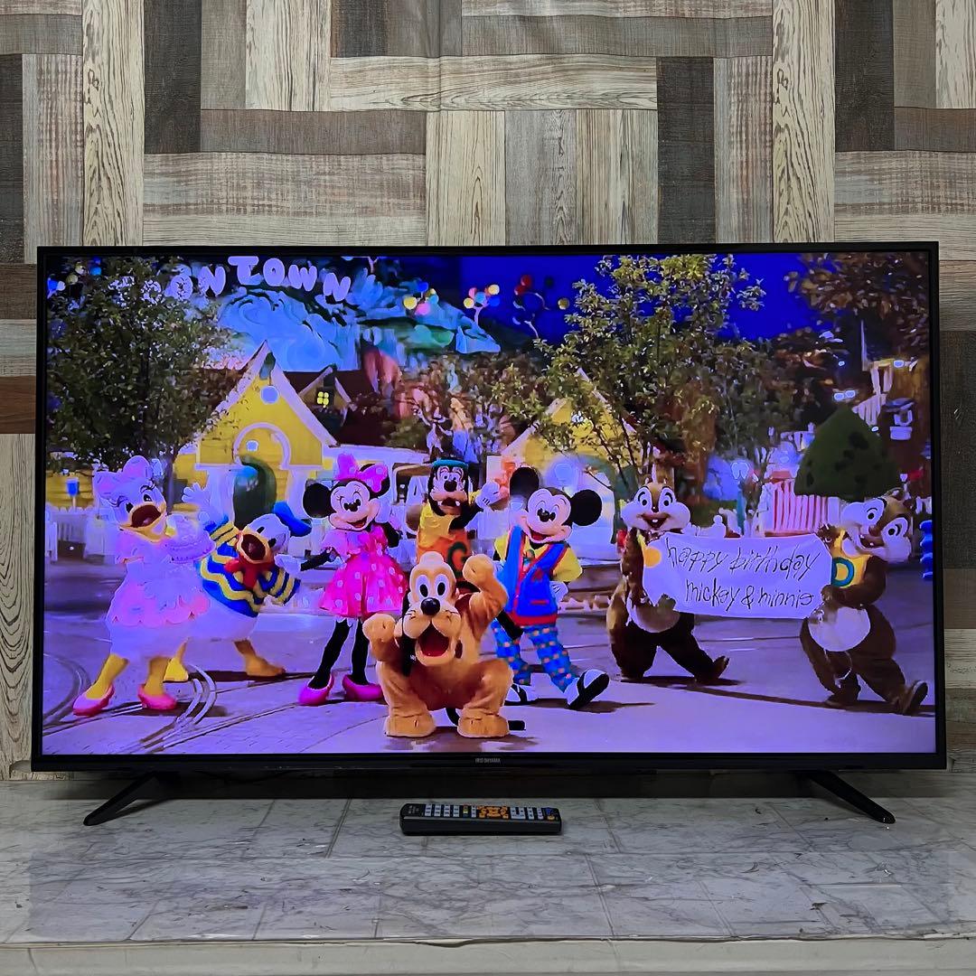 全国送料込❣️4年前購入アイリスオーヤマ50型4K裏録画対応Wチューナー