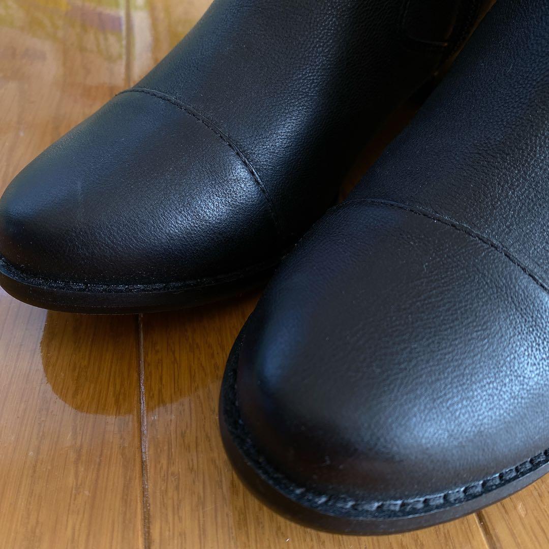 【新品】値下げ！リーガル ショートブーツ ブラック 23cm