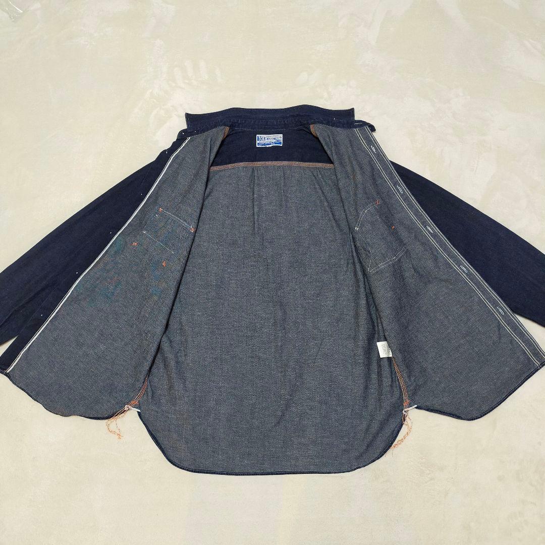 ☆☆☆　美品　TCB JEANS　デニムシャツ　キャットライトシャツ