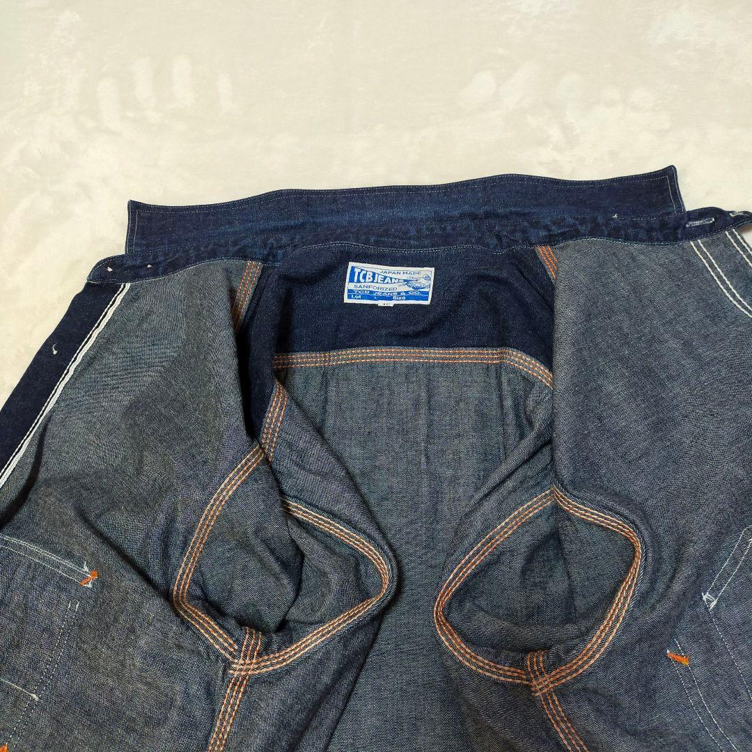 ☆☆☆　美品　TCB JEANS　デニムシャツ　キャットライトシャツ