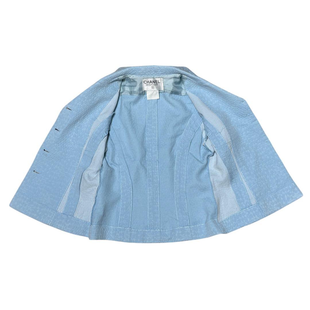 CHANEL シャネル ココマークボタン ジャケット 38