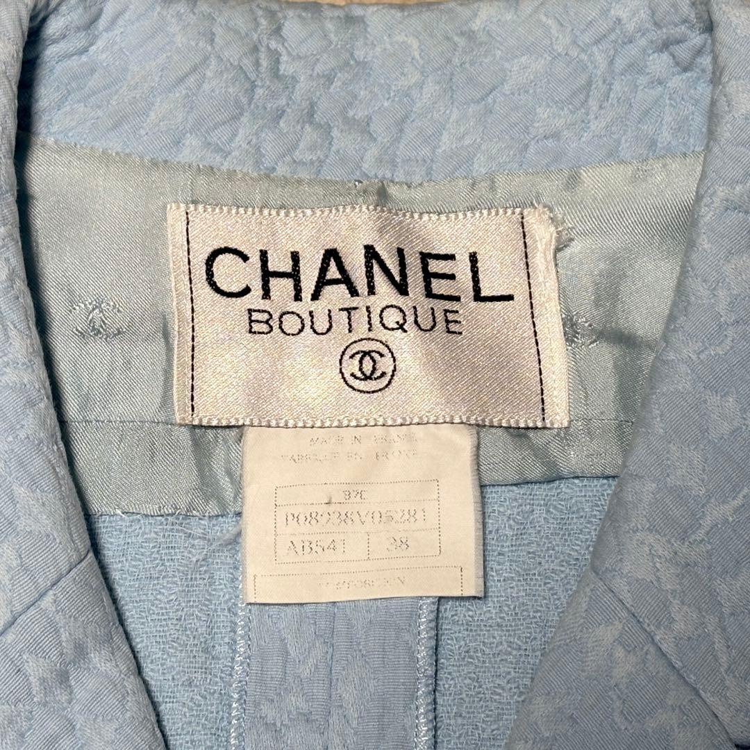 CHANEL シャネル ココマークボタン ジャケット 38