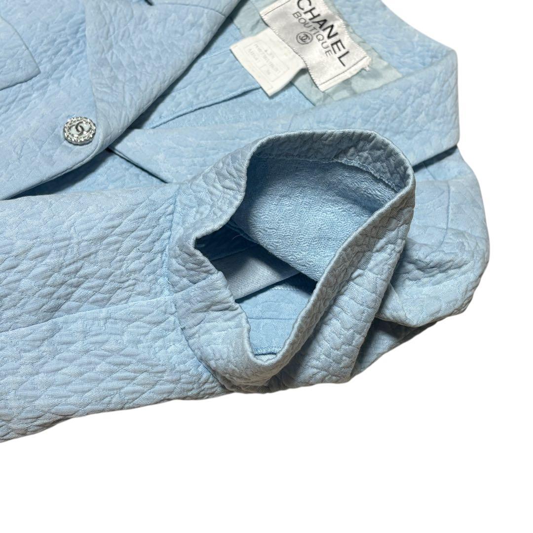 CHANEL シャネル ココマークボタン ジャケット 38