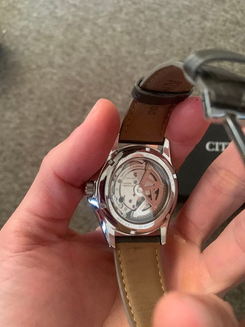 シチズン CITIZEN 腕時計 自動巻き NP1010-01A 国内正規品