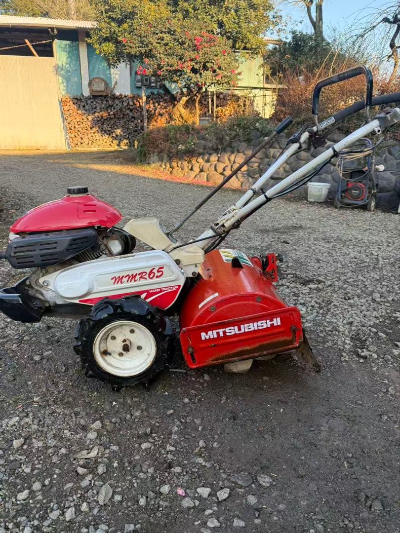 宮崎　三菱 管理機 MMR65 畝立て付 引き取り限定