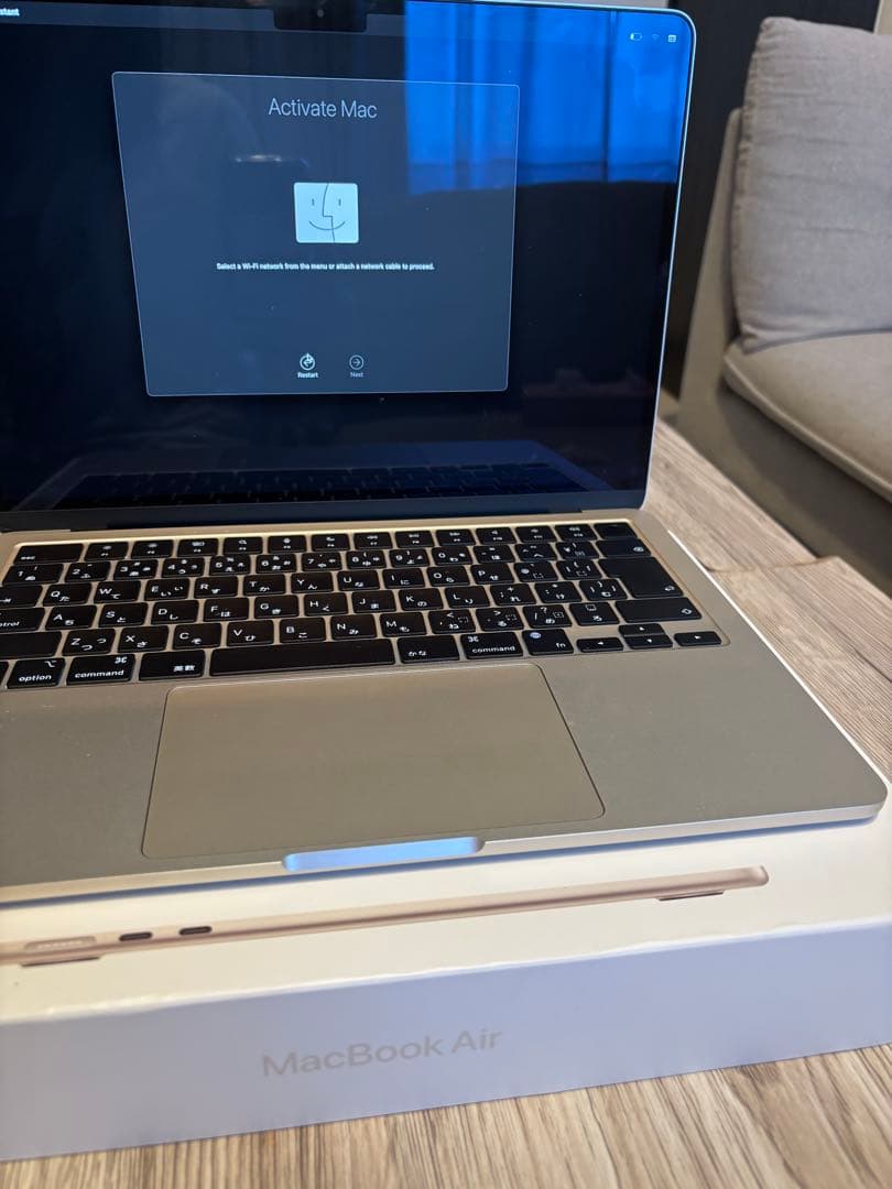 ＊a【美品】Apple MacBook Air (M2, 2022)