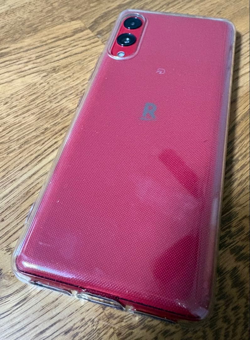 【中古美品】Rakuten Hand5G本体➤クリムゾンレッド