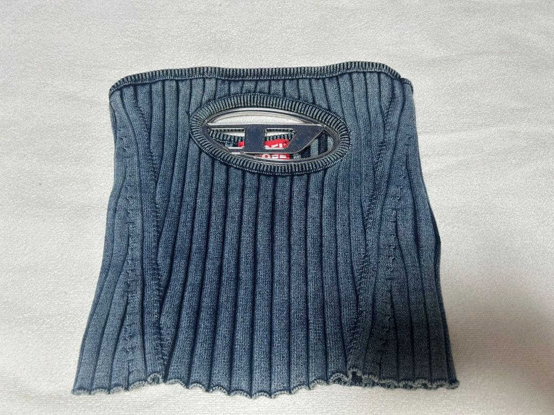 DIESEL チューブトップ　ベアトップ　デニム　Sサイズ