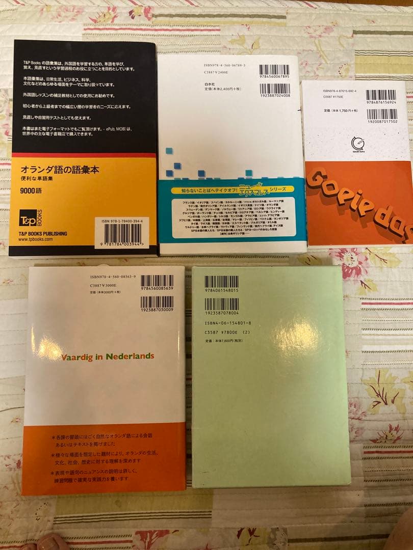 レオン⭐︎オランダ語　辞書 参考書4種