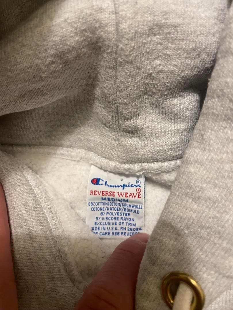 90's Champion MIT リバースウィーブ パーカー M