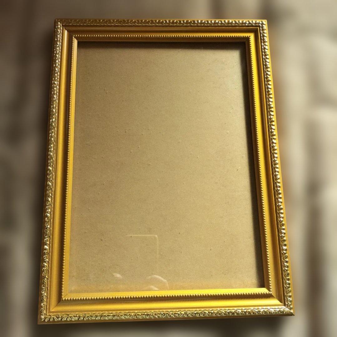 【未使用】ゴールド装飾フレーム3サイズセット