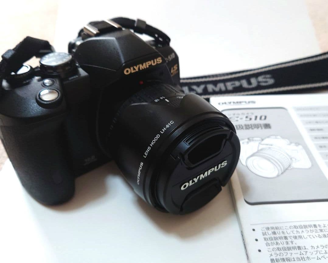 OLYMPUSオリンパス　デジタル一眼レフカメラE510本体レンズほかフルセット