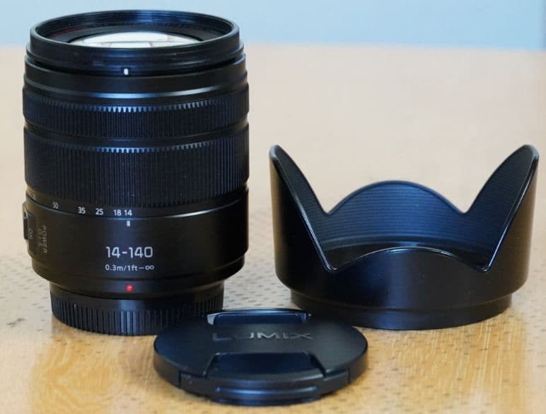 美品 防塵防滴のⅡ型 LUMIX G VARIO 14-140mm ズームレンズ