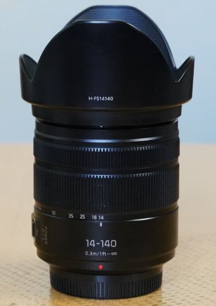 美品 防塵防滴のⅡ型 LUMIX G VARIO 14-140mm ズームレンズ
