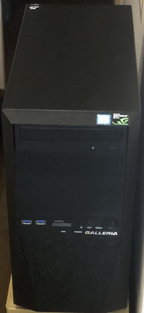 ゲーミングデスクトップPC \ GTX1050 Ti (HDD / SSDなし)