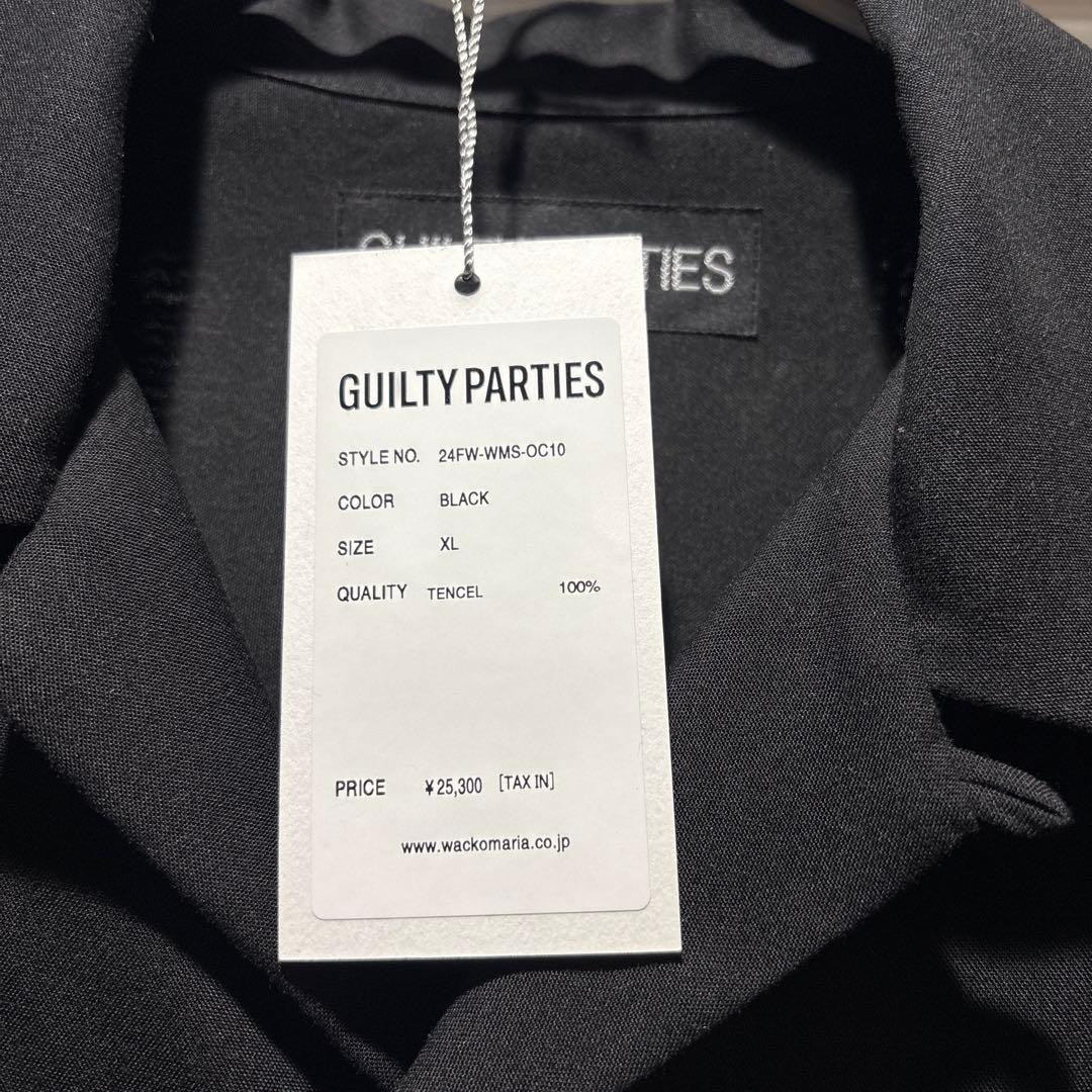 ワコマリア 50sシャツ　ブラック　XL