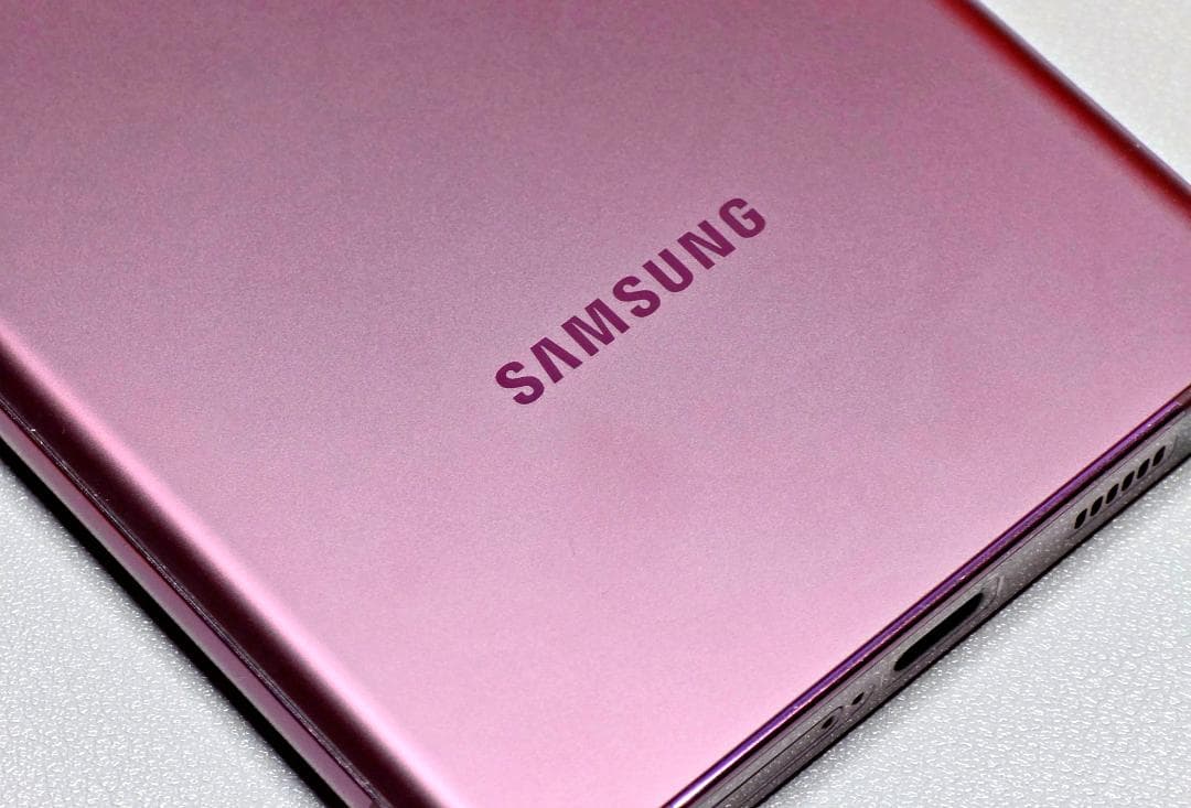 Samsung Galaxy S22 Ultra バーガンディレッド 256GB