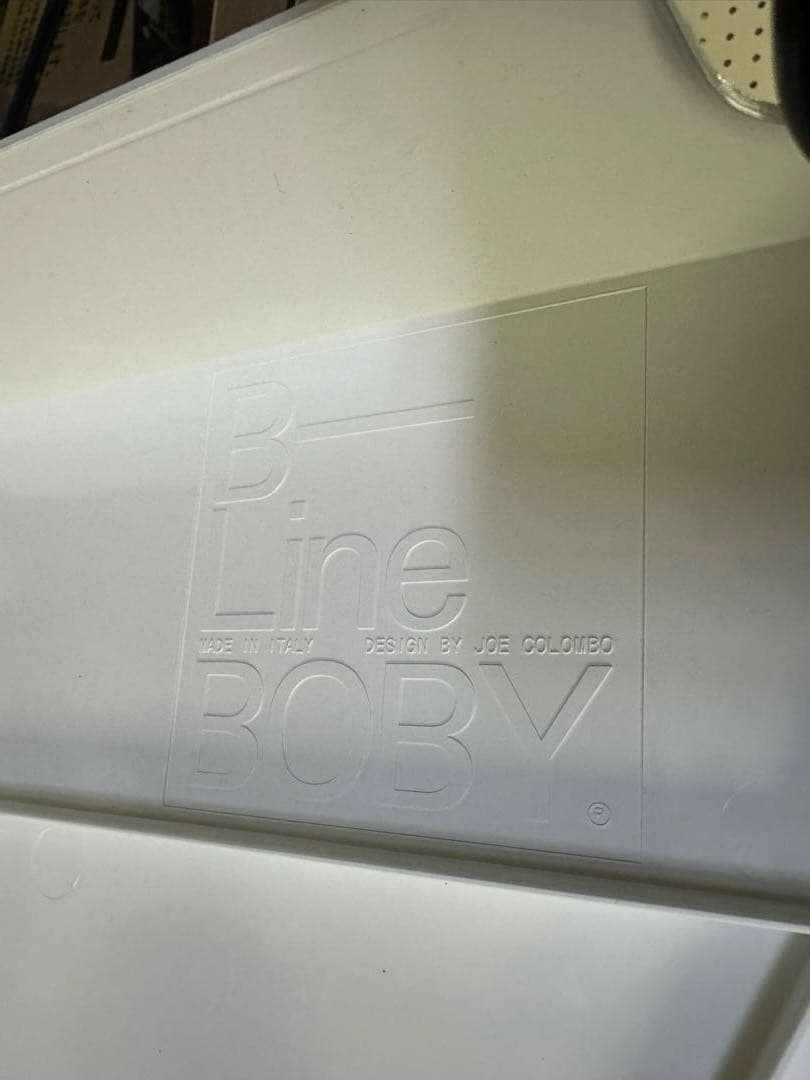 B-LINE ボビーワゴン ホワイト 3段5トレー ジョエコロンボ