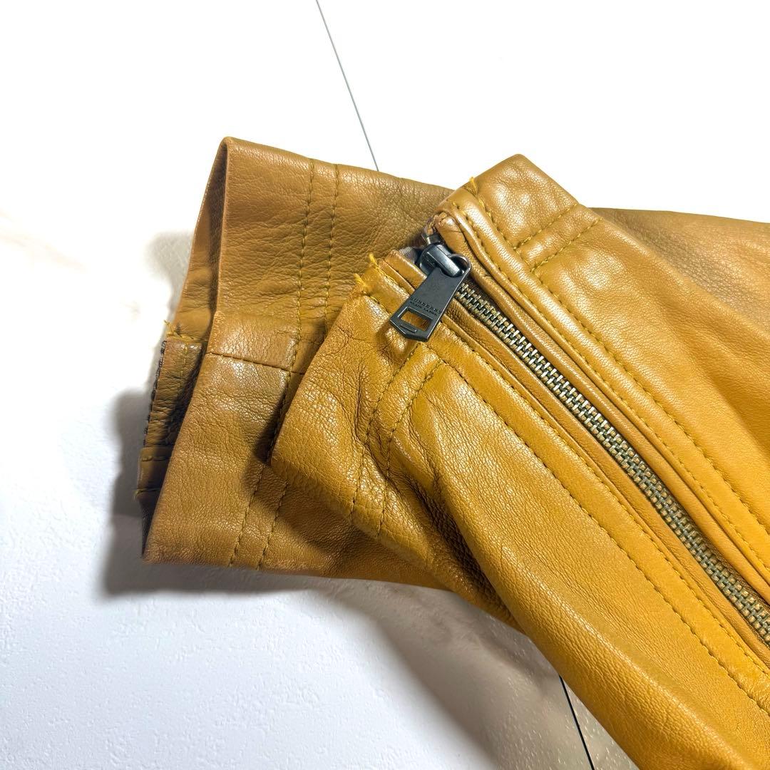 【Lサイズ】バーバリーブラックレーベル ライダースジャケット ノバチェック