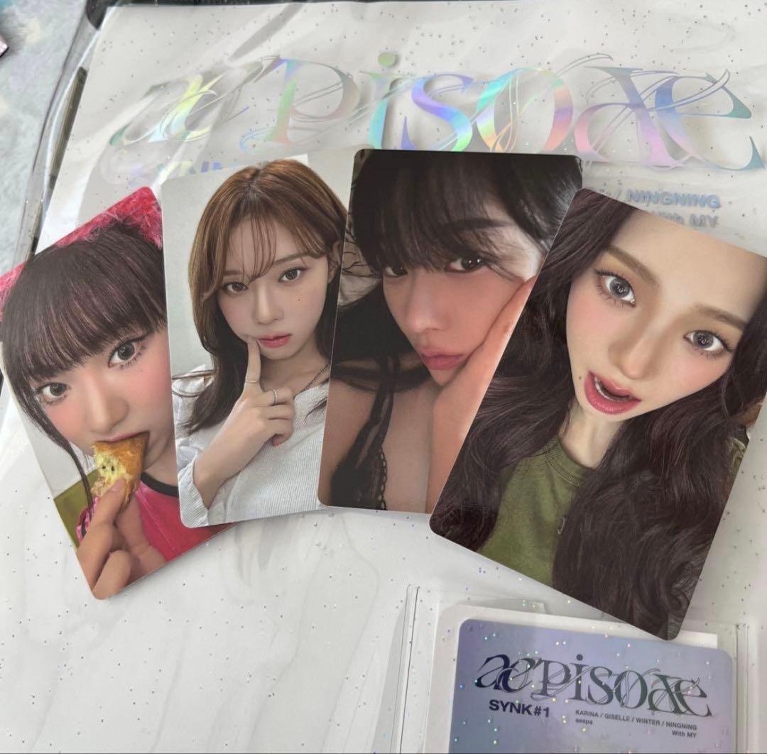 aespa aepisode SYNK#1 CD トレカ 特典付き 公式