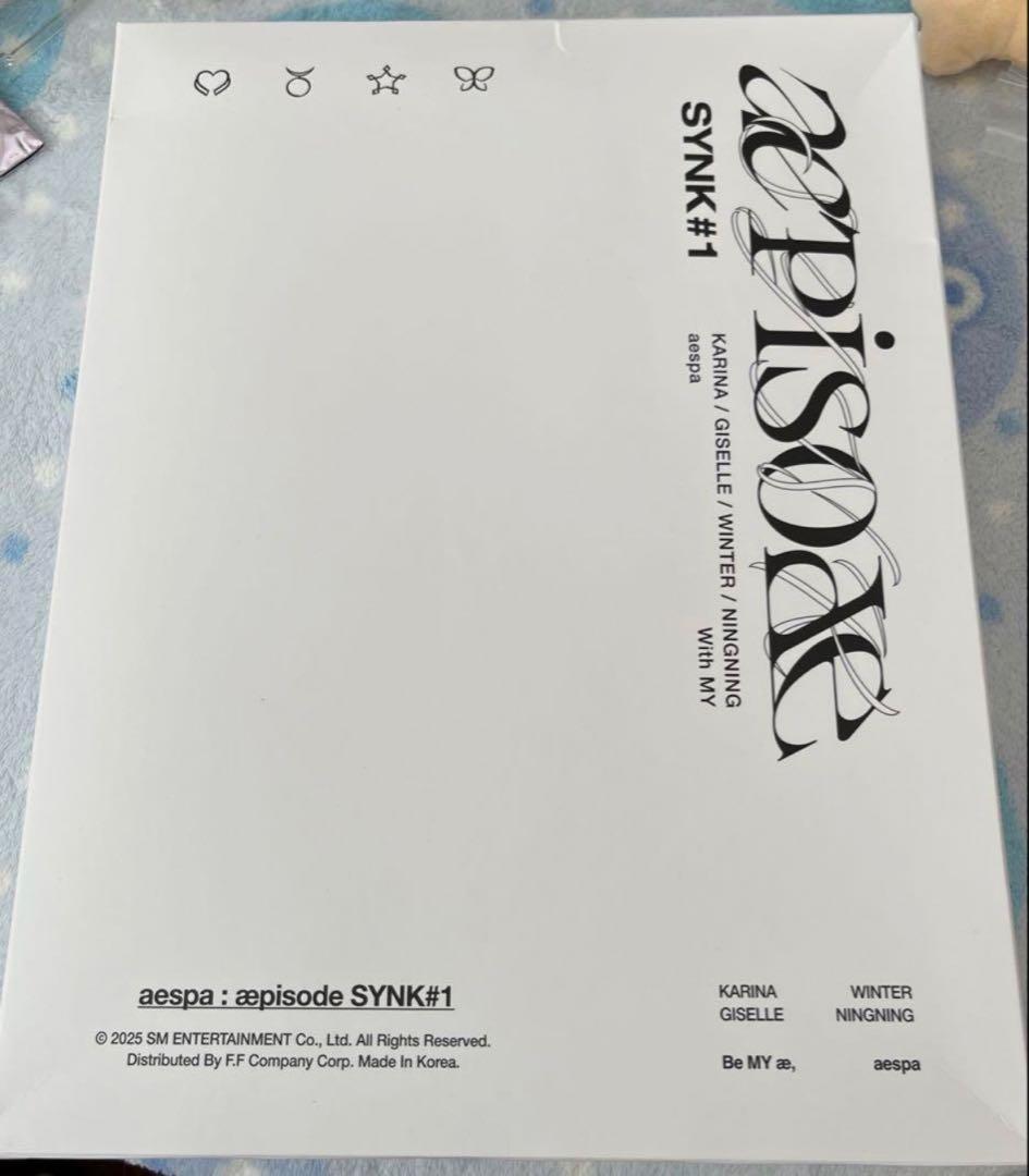 aespa aepisode SYNK#1 CD トレカ 特典付き 公式