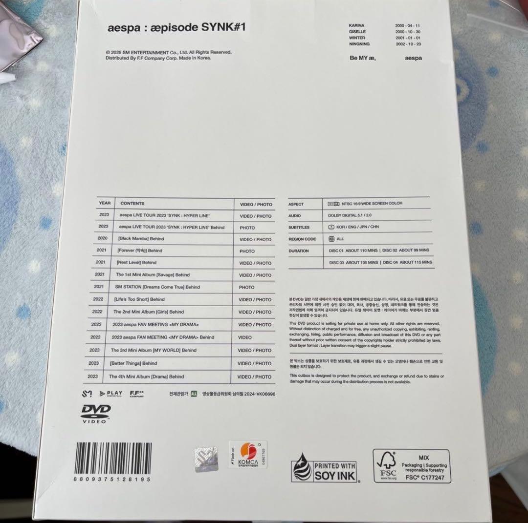aespa aepisode SYNK#1 CD トレカ 特典付き 公式