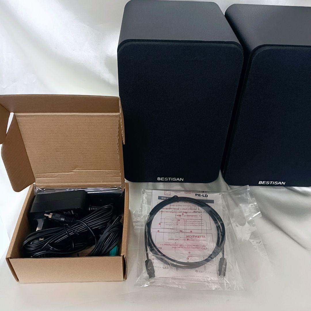 BESTISAN SD01 ブックシェルフスピーカー 2ch 最大40W