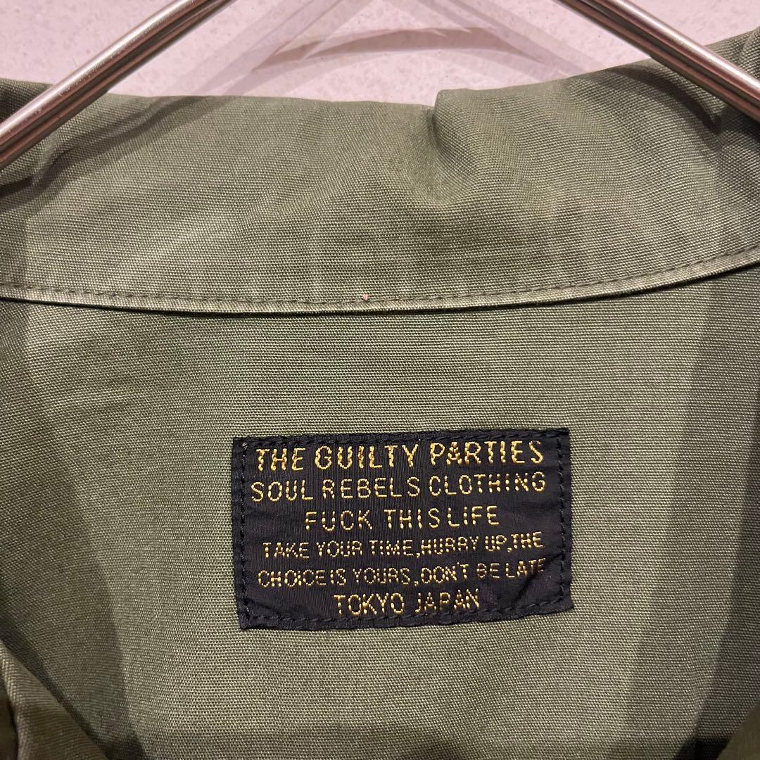 WACKO MARIA ワコマリア アーミーシャツ カーキ