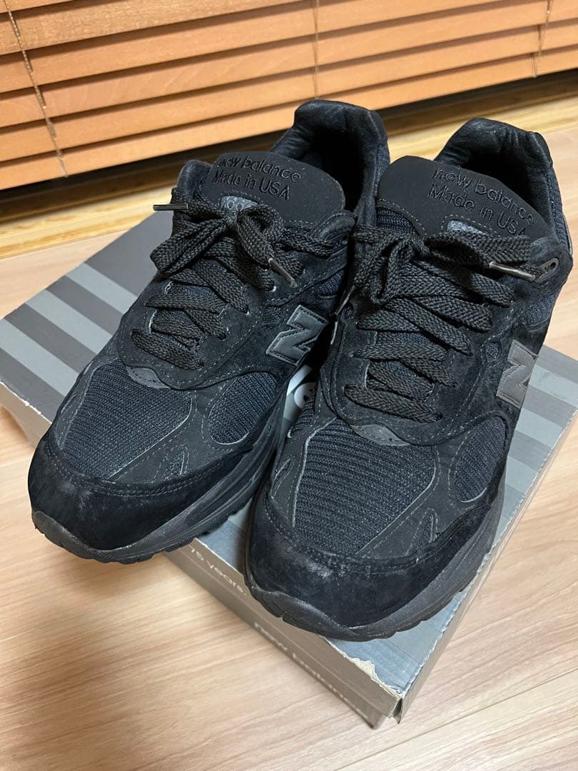 ニューバランス　MR993TB 993 TB トリプルブラック　９９３　ＴＢ