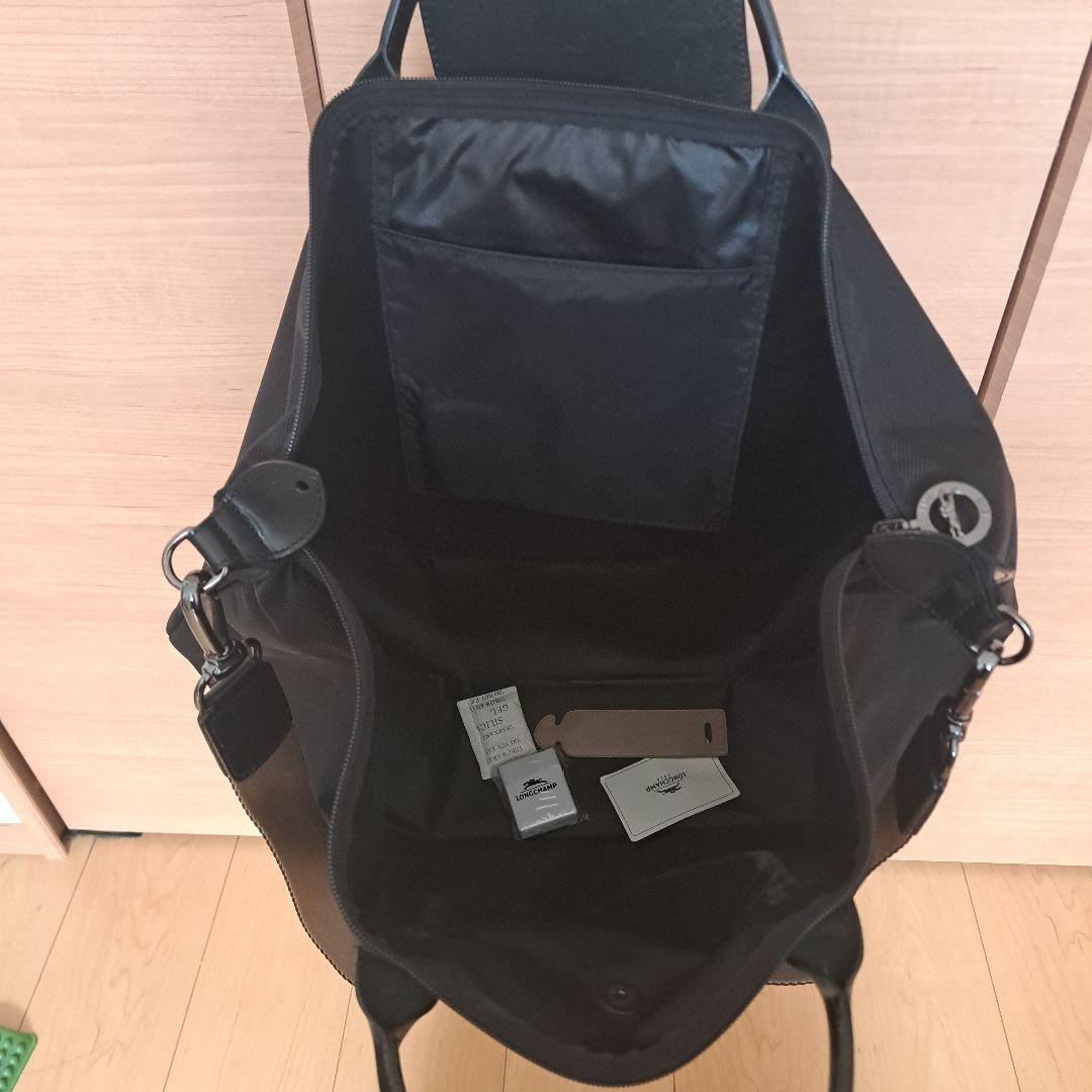 LONGCHAMP　大容量　トラベルバッグ　ブラック