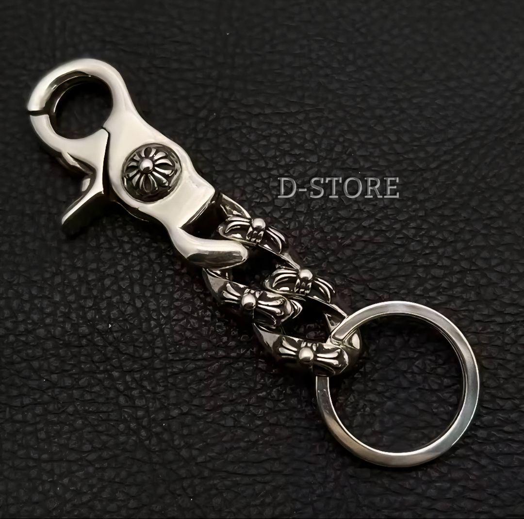 クロス キーホルダー エクストラファンシーキーリング シルバー ダガー
