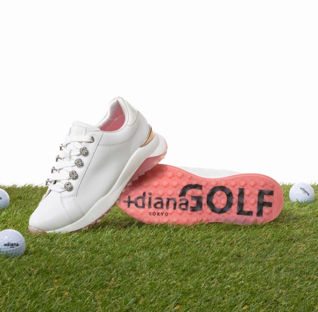 たーたん　ダイアナ　ゴルフシューズ　レディース　24.5 箱入！