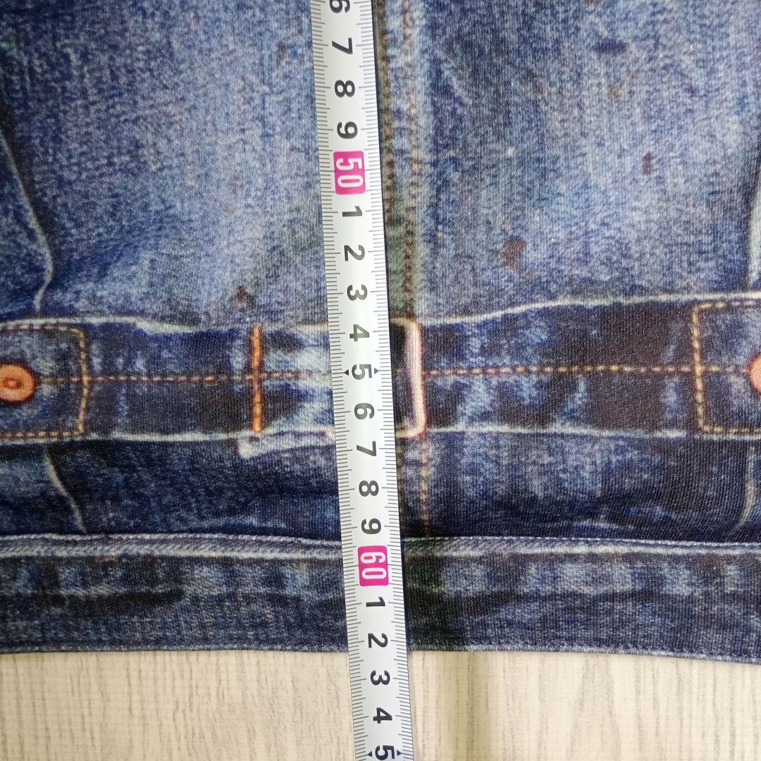 Lot.5067XX　デニム転写スウェットジャケット希少サイズXLサプール加工品