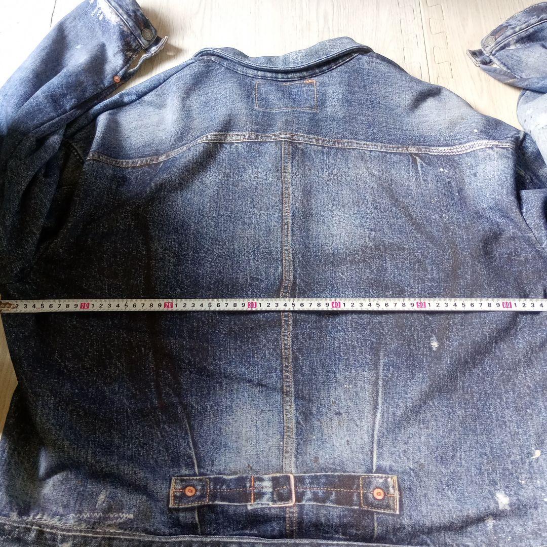 Lot.5067XX　デニム転写スウェットジャケット希少サイズXLサプール加工品