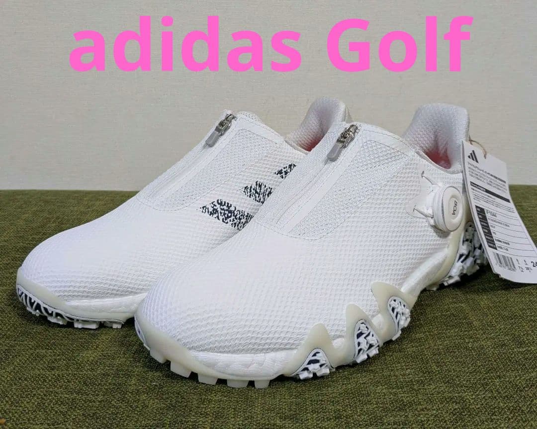 【新品未使用】adidas ゴルフ コードカオス22 ボア スパイクレス