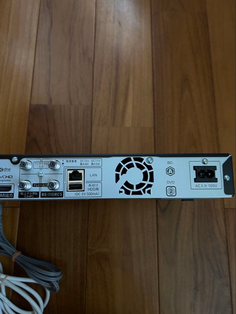 SHARPブルーレイディスク　　　　レコーダー　BD-NW510