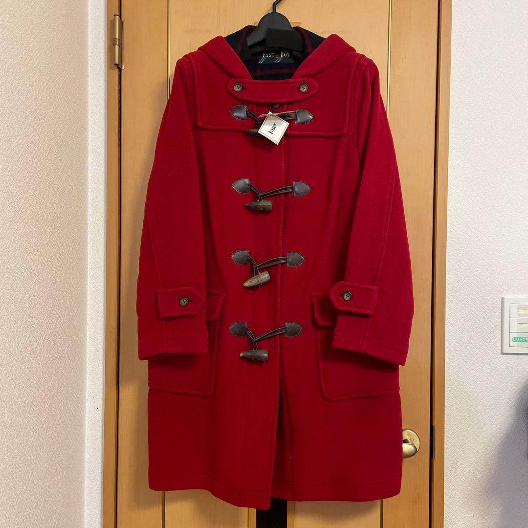 #イーストボーイ#EASTBOY#真っ赤#ダッフルコート#9号#ロングコート