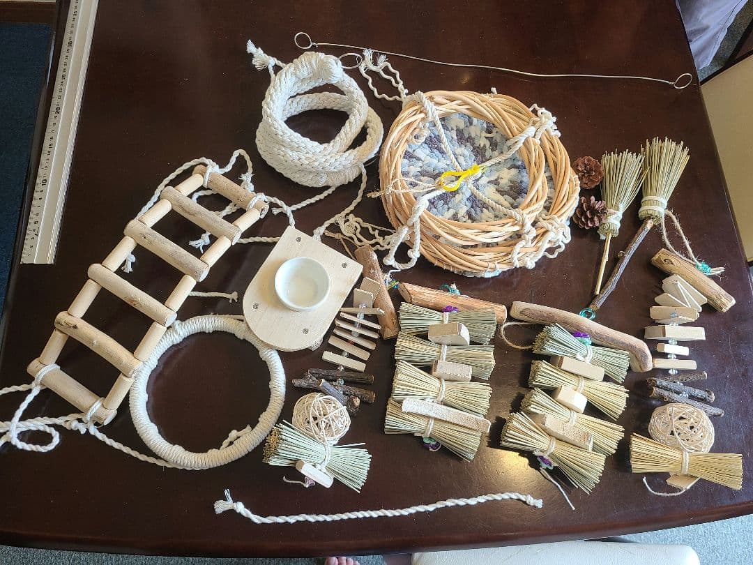 ② ukiオーダーページ　ハンドメイド　流木　アスレチック