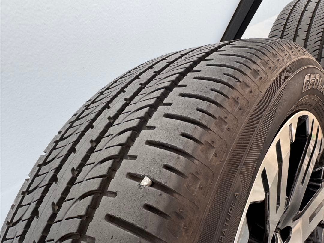 【送料込み】デリカD:5後期 純正タイヤ付きホイール 4本セット