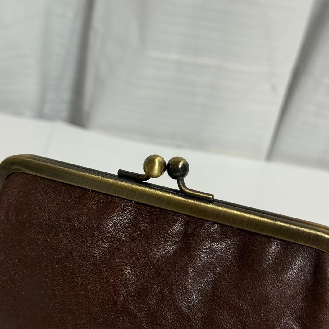 ⭐️未使用⭐️　土屋鞄　トーンオイルヌメ　がま口　ケース　小銭入れ