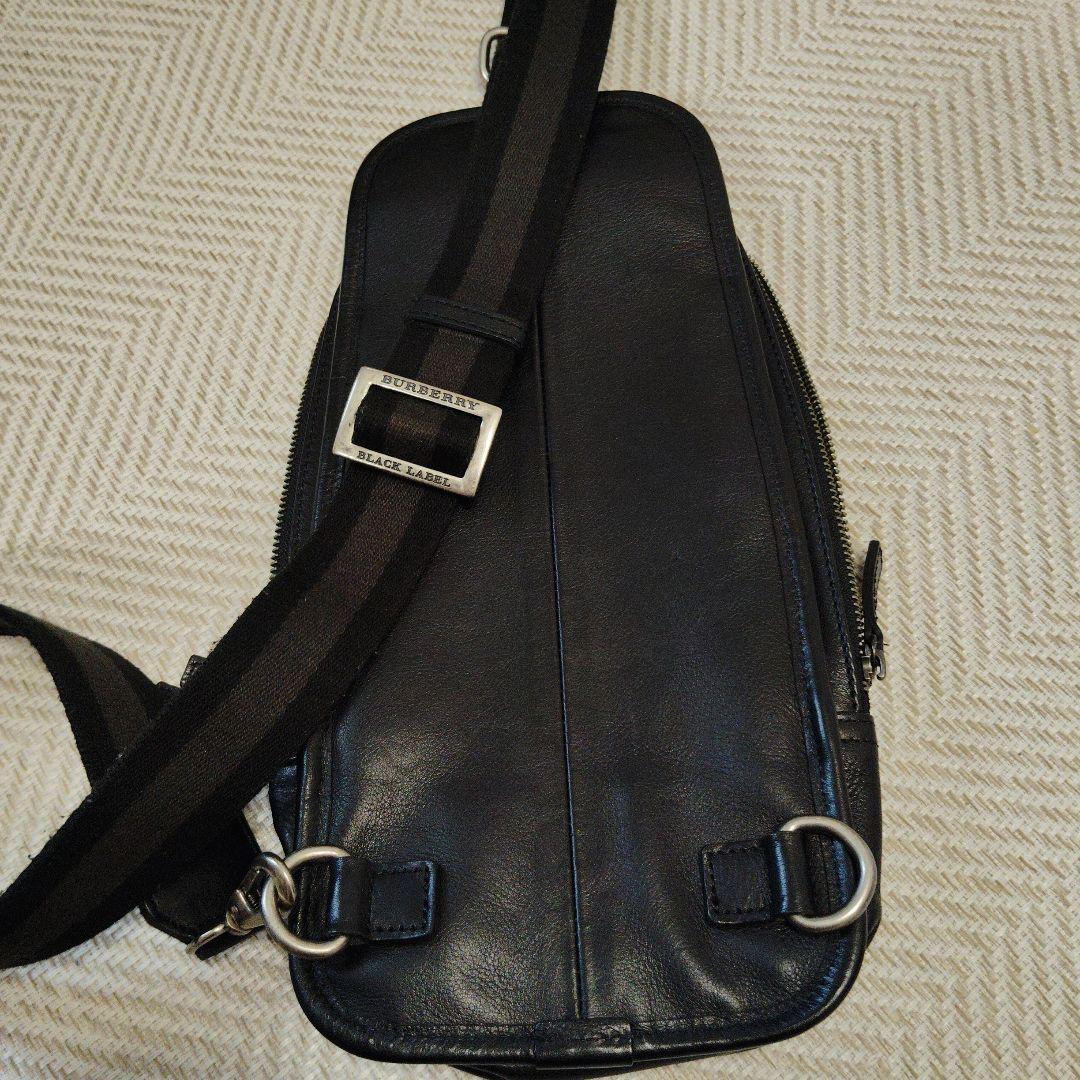 極希少★ BURBERRY バーバリー ブラックレーベル ボディバッグ 三陽商会
