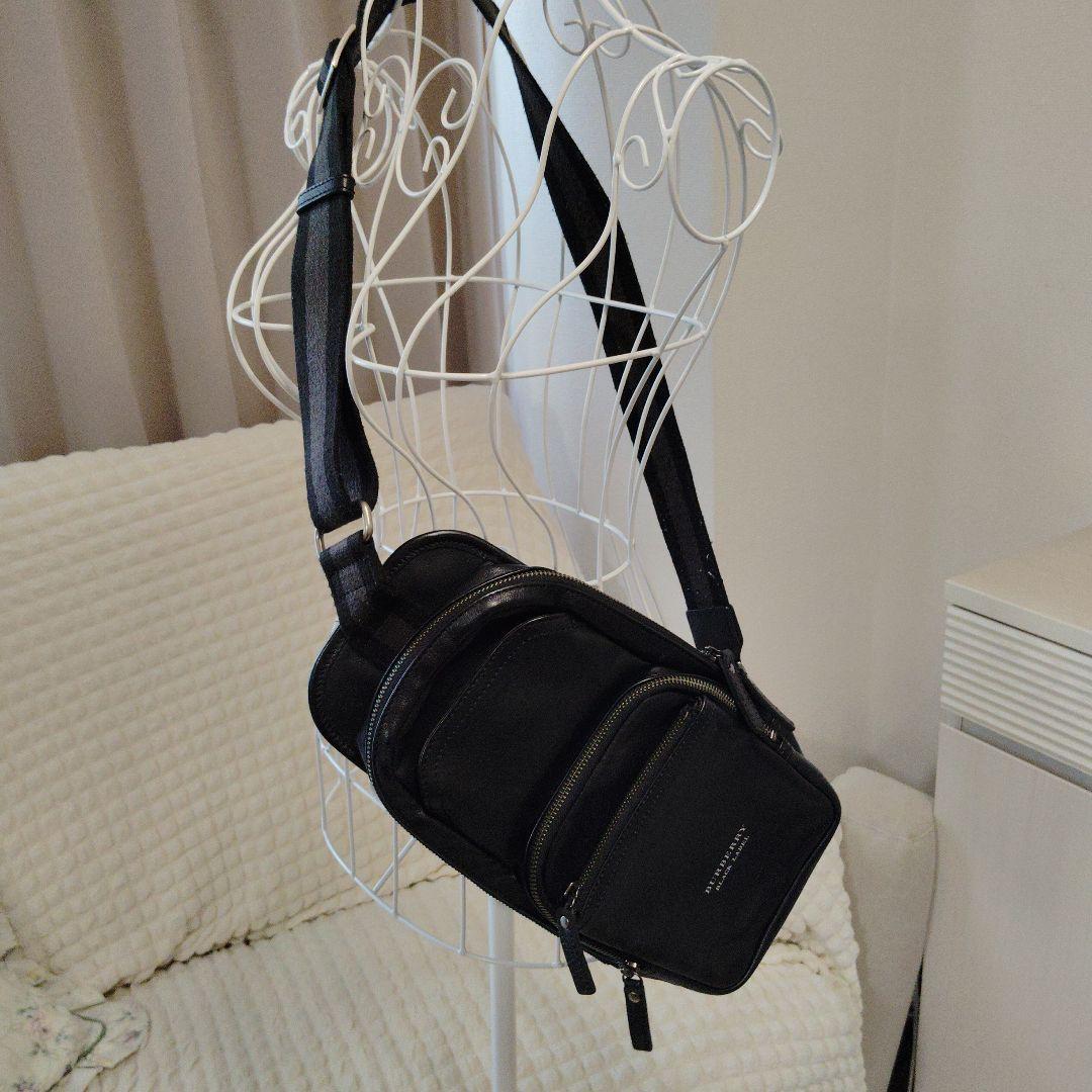 極希少★ BURBERRY バーバリー ブラックレーベル ボディバッグ 三陽商会