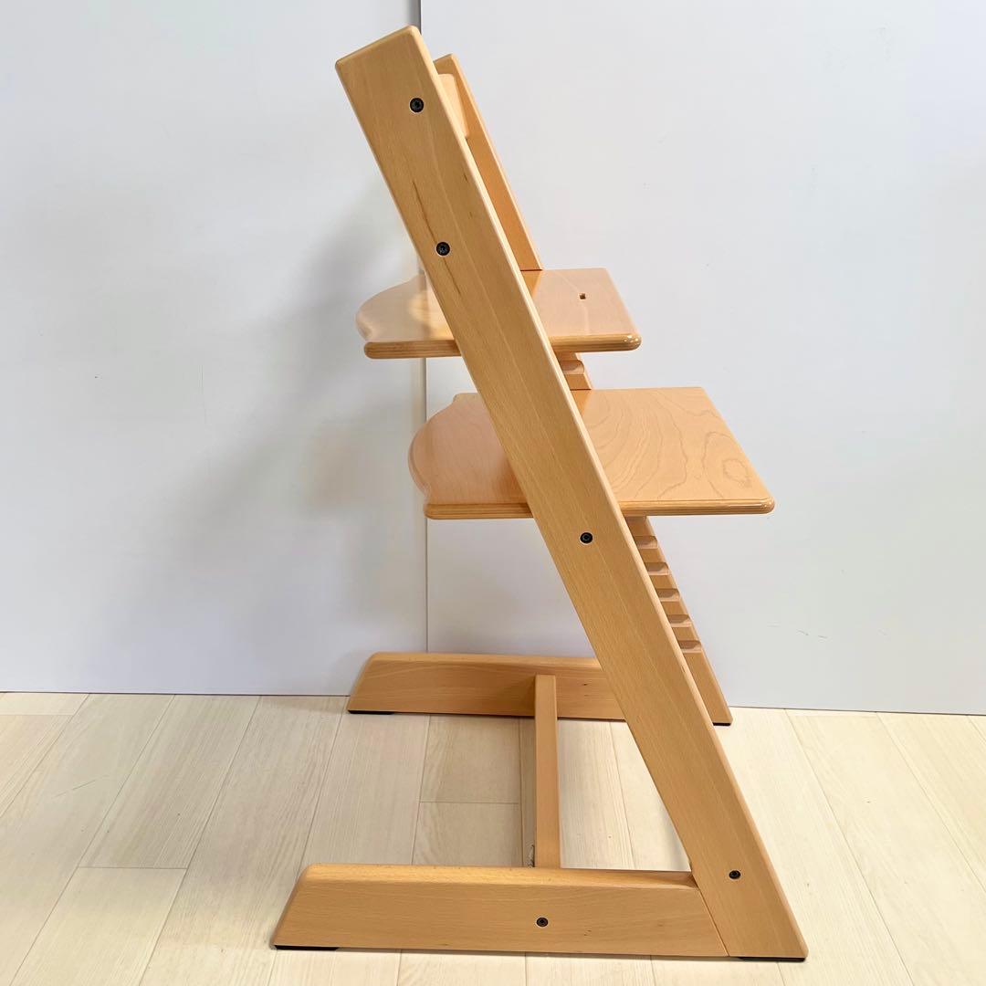 ★美品★ストッケ トリップトラップ STOKKE ナチュラル ベビーセット付き