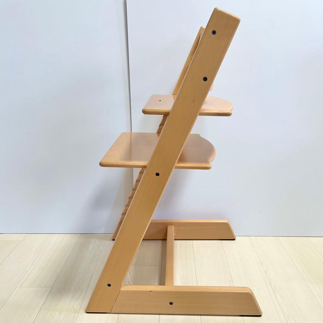 ★美品★ストッケ トリップトラップ STOKKE ナチュラル ベビーセット付き