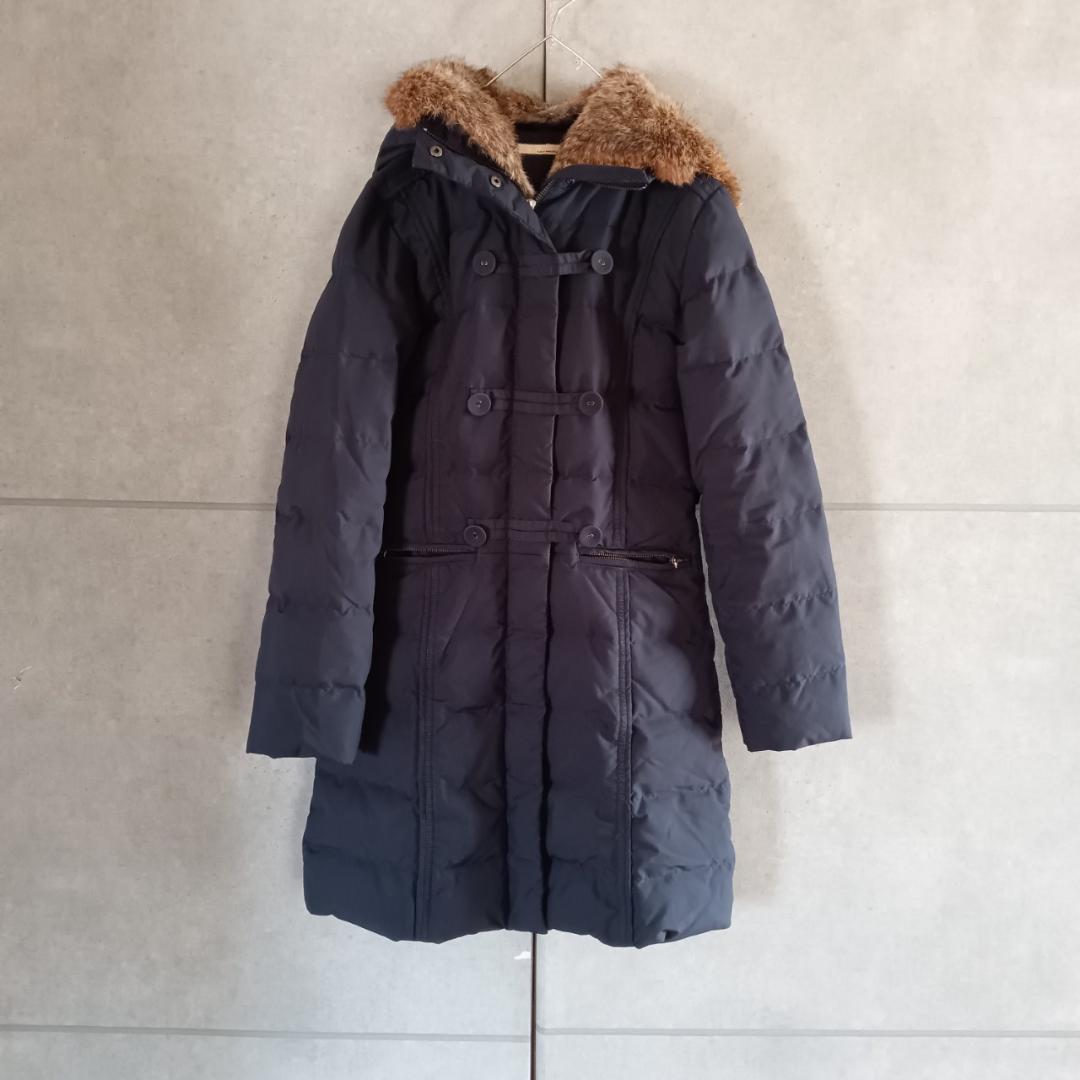 GALLARDA GALANTE ラビットファー　ロング ダウンコート E65